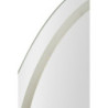Specchio Da Muro Led Simple Ovale cm 60x3,5x80 (luce Con 3 Temperature Di Colore)