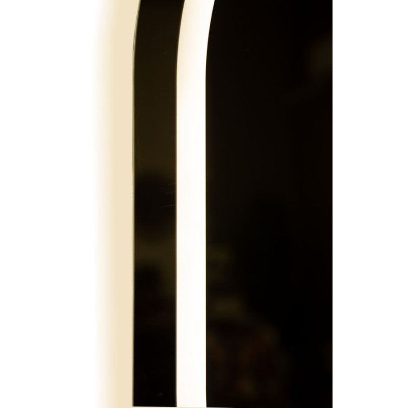Specchio Da Muro Led Simple Ovale cm 60x3,5x80 (luce Con 3 Temperature Di Colore)