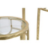 Porta Telefono Gold Set 3 Pz cm ø 33x70-28x60-23x50