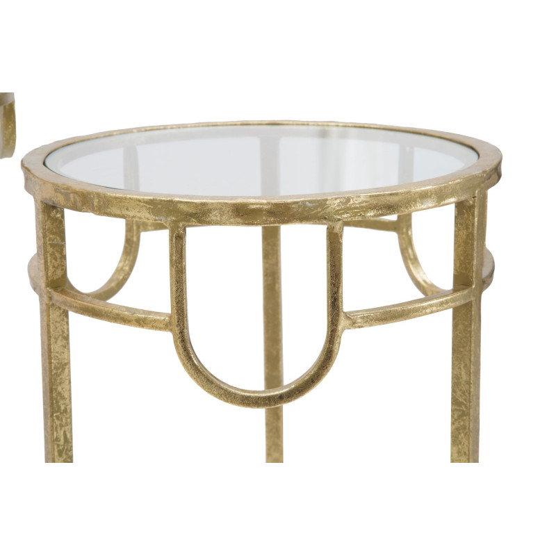 Porta Telefono Gold Set 3 Pz cm ø 33x70-28x60-23x50