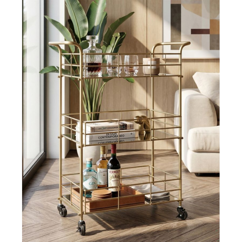 Carrello Glam Ret. cm 60x30,5x80