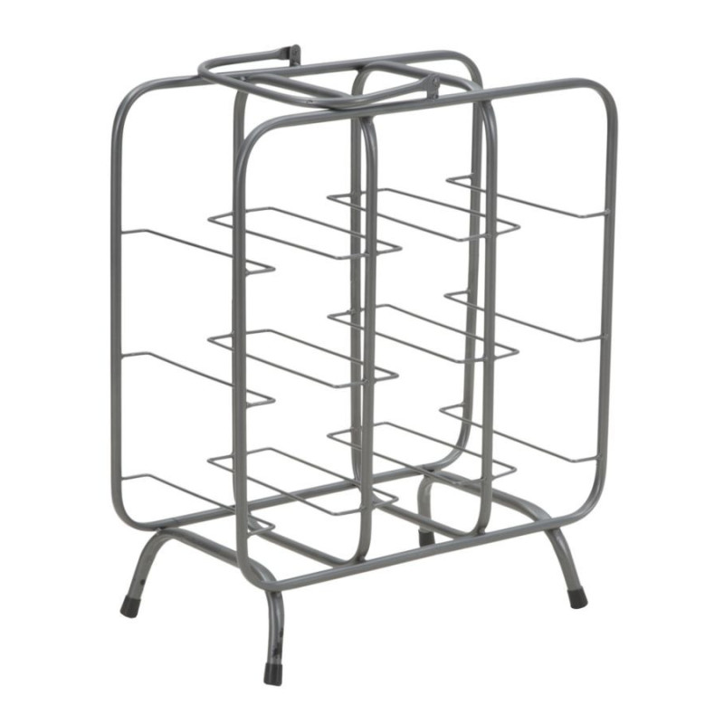 Porta Bottiglie Rack Quadrato (9 Posti) cm 40x23x47,5