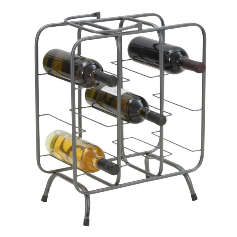 Porta Bottiglie Rack Quadrato (9 Posti) cm 40x23x47,5