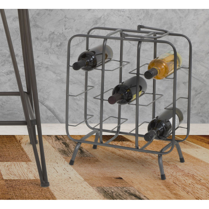 Porta Bottiglie Rack Quadrato (9 Posti) cm 40x23x47,5