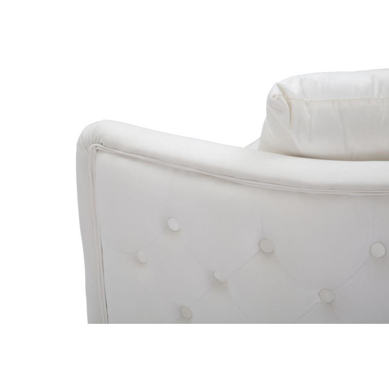 Divanetto Bucarest Crema cm 127x74x73