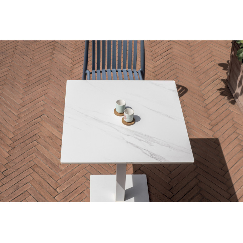 Piano In Gress 80x80 Marmo Bianco Moia