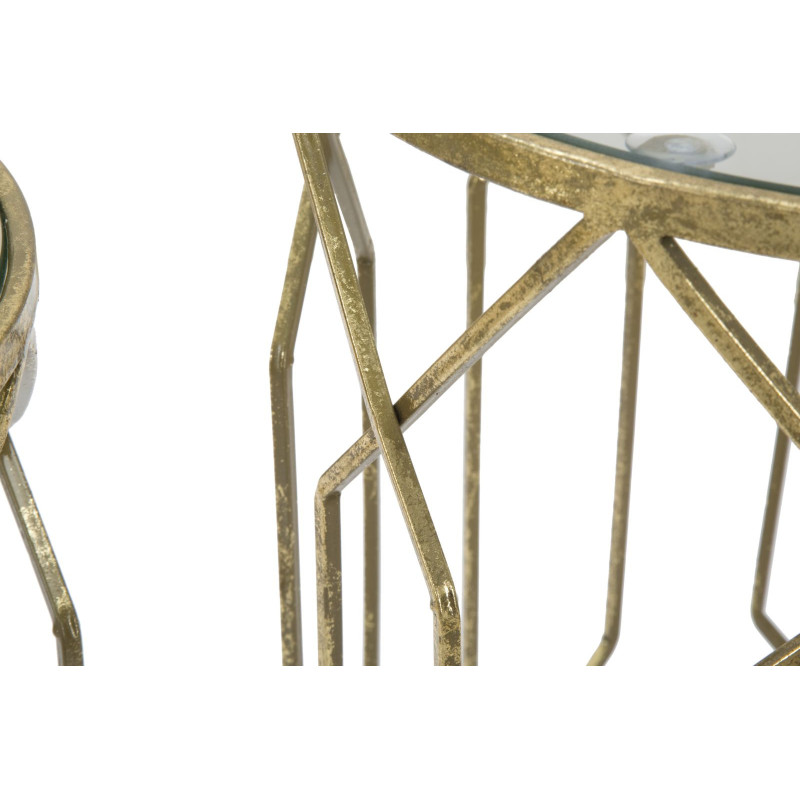 Tavolinetti Tunisi Coppia cm ø 42x53-38x47