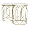 Tavolinetti Tunisi Coppia cm ø 42x53-38x47