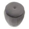 Puff/contenitore Paris Grigio/silver cm ø 43x43