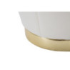Puff/contenitore Paris Crema/gold cm ø 43x43