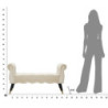 Panchetta Paris Crema/gold cm 120x40x60