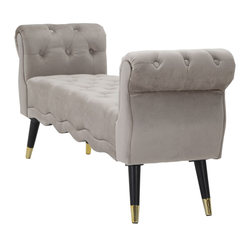 Panchetta Paris Grigia/gold cm 120x40x60