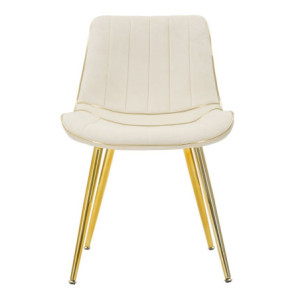 Zoom Sedia Paris Crema/gold Set 2 Pz cm 51x59x79