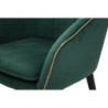 Poltrona Paris Verde/gold cm 62x58x78