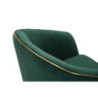 Poltrona Paris Verde/gold cm 62x58x78