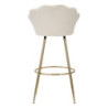 Sgabello Bar Vienna Crema cm 55x53x110