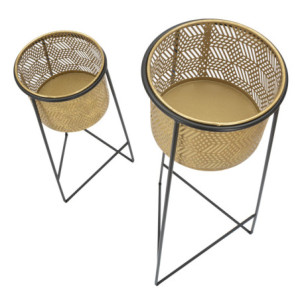 Zoom Porta Vasi Coppia Exy cm ø 37x76-27x51