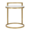 Tavolinetto Round Marble cm 40x43x50