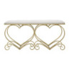 Panca Heart Crema cm 105x37,5x51,5