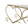 Panca Heart Crema cm 105x37,5x51,5