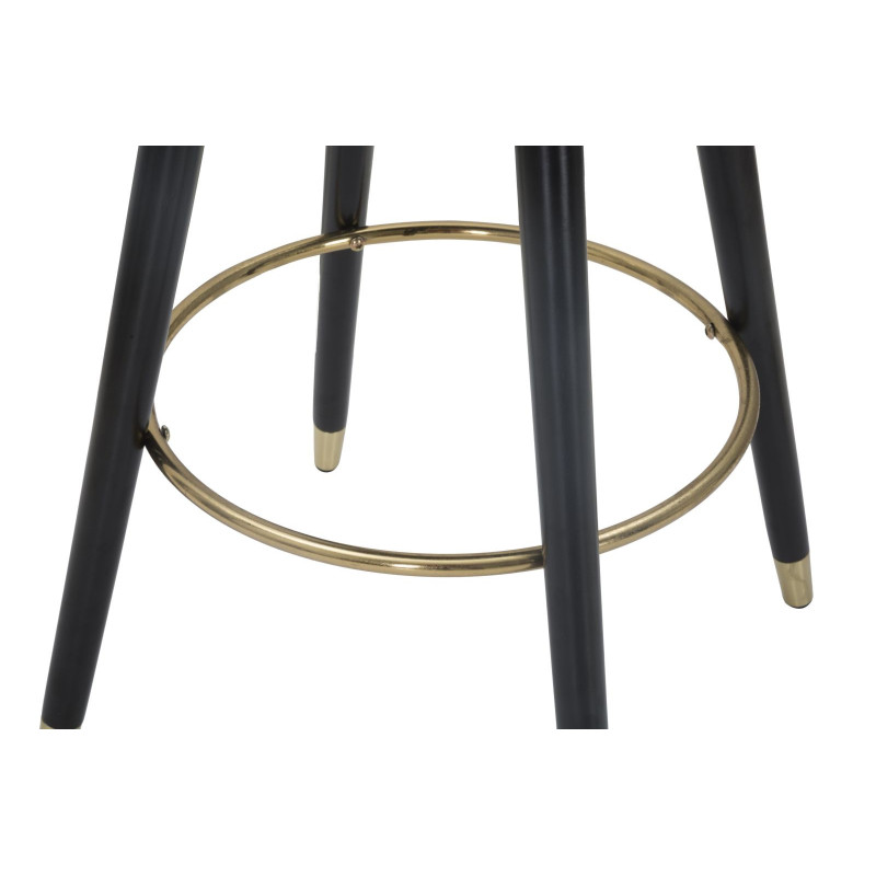 Sgabello Bar Prague Crema cm 55x56x104