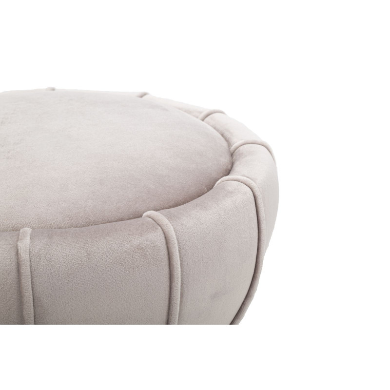 Sgabello Flower Cm Grigio cm ø 40x44