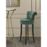 Sgabello Bar Luxy Crema cm 46x48x96
