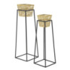 Portavasi coppia i Square Coppia 70 cm | levante shop