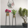 Portavasi coppia i Square Coppia 70 cm | levante shop