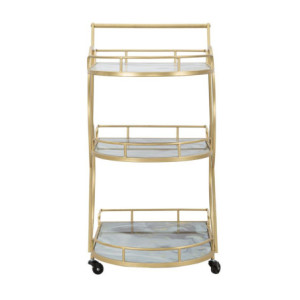 Zoom Carrello Marble Glassortiti Mix Cm71x45,5x84,5