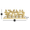 Comodino Mensola Butterflies Coppia cm 43x19,2x16,5