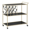 Carrello Black String cm 79x39,5x82