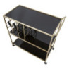 Carrello Black String cm 79x39,5x82