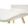 Sedia Paris Space Crema /gold Set 2 Pz cm 46x58x77