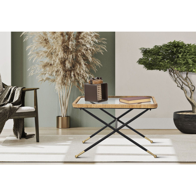 Tavolo Da Caffe' Saint Barth Rettangolare cm 70x50x45