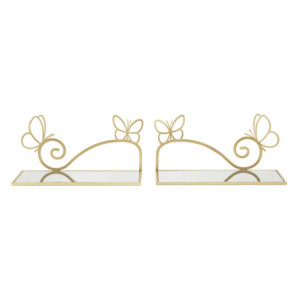 Zoom Comodino Mensola Butterfly Coppia cm 41,5x18x21