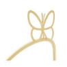 Comodino Mensola Butterfly Coppia cm 41,5x18x21