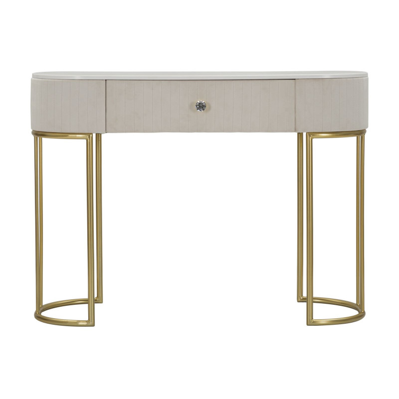 Consolle Montpellier Crema cm 100x40x75