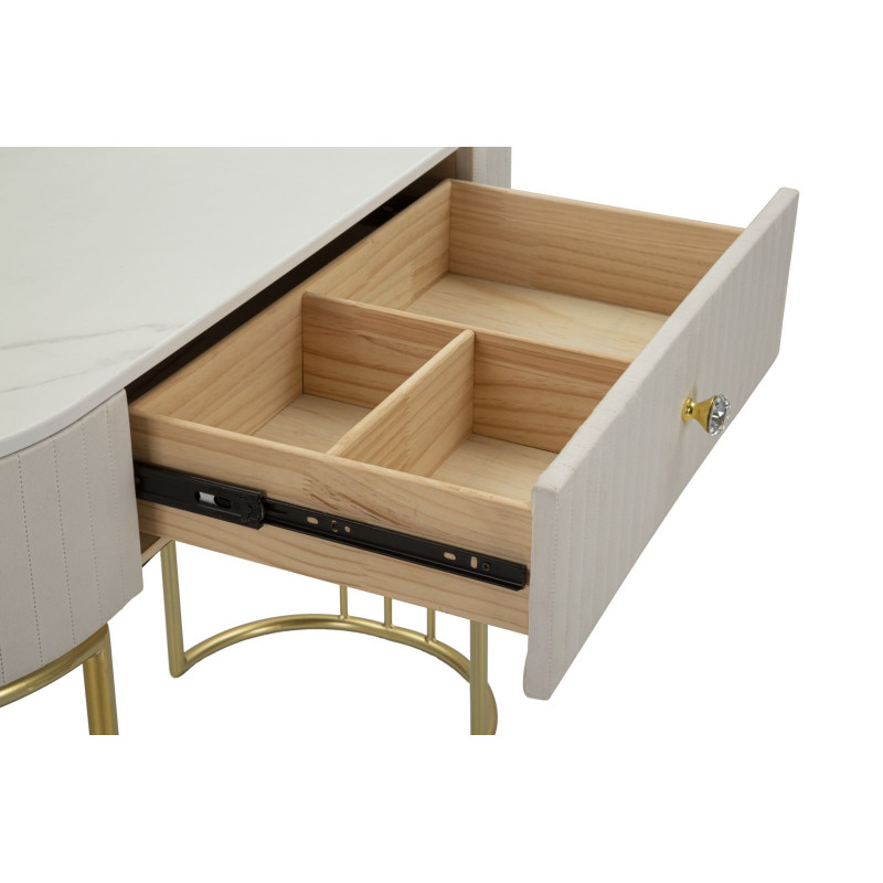 Consolle Montpellier Crema cm 100x40x75