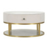 Tavolo Da Caffe' Montpellier Crema cm ø 75x36