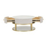 Tavolo Da Caffe' Montpellier Crema cm ø 75x36