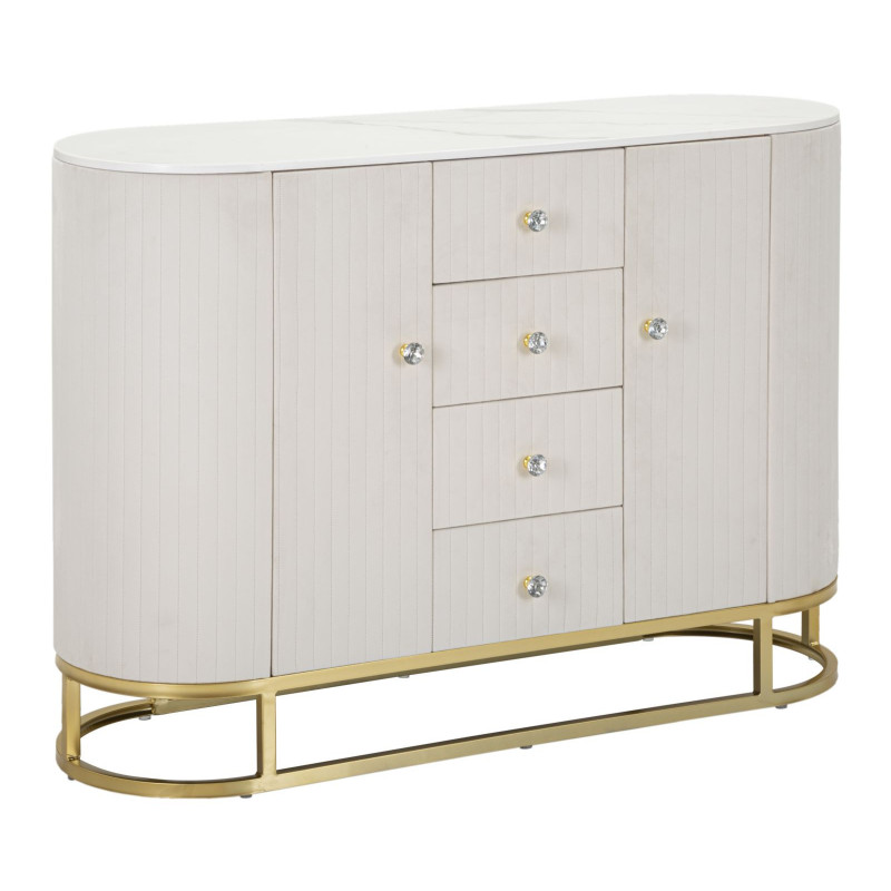 Mobile Montpellier Crema cm 120x40x85