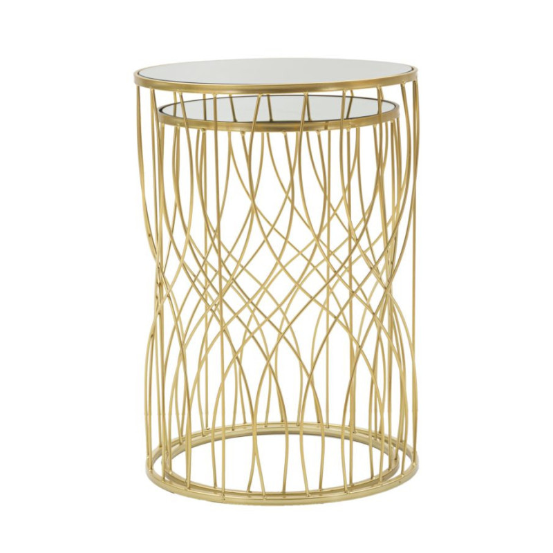 Tavolinetti Ligne Coppia cm ø 38x55-33x50
