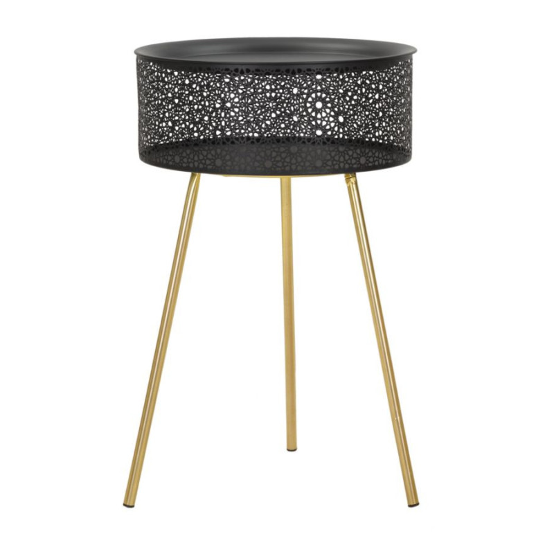Tavolinetto Blacky cm ø 40x65