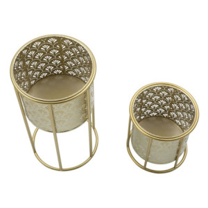 Zoom Porta Vasi Golvy Coppia -a- cm ø 21x40-19x22