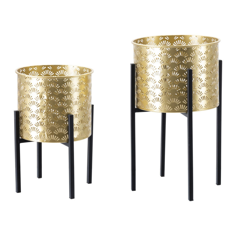 Portavasi coppia i Glissy Stand Coppi 38 cm | levante shop