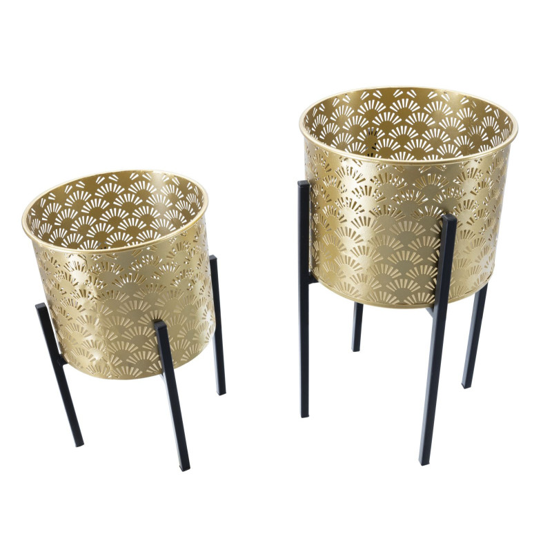 Portavasi coppia i Glissy Stand Coppi 38 cm | levante shop
