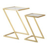 Tavolinetti Z Coppia cm 40x40x60-30x30x50