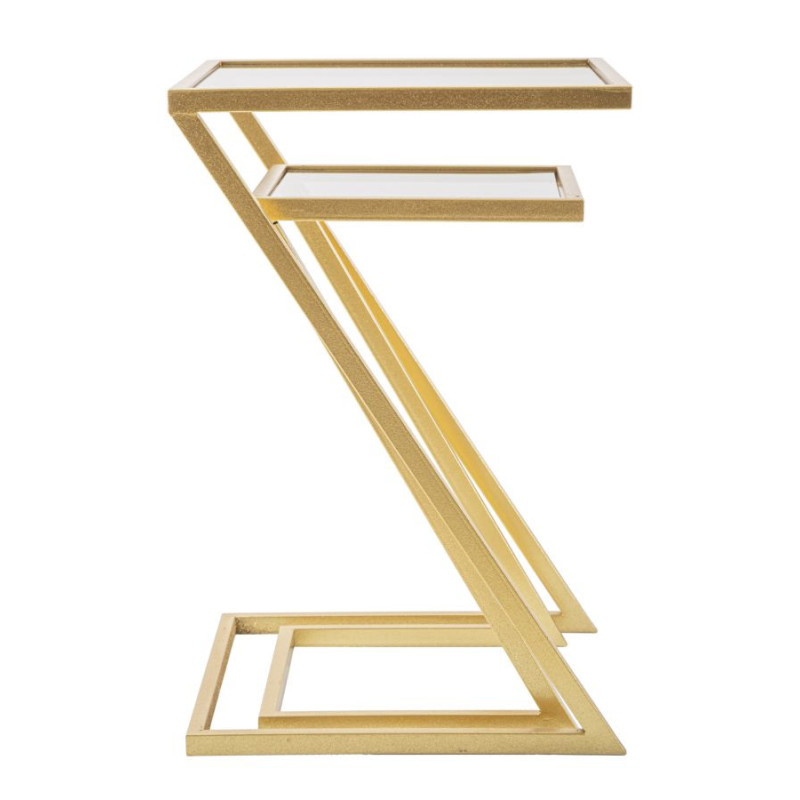 Tavolinetti Z Coppia cm 40x40x60-30x30x50