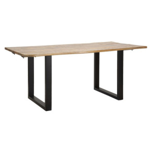 Zoom Tavolo Da Pranzo Edge Allungabile cm 180x90x77-lunghezza Totale 280 (legno Di Mango)